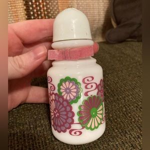 Avon Floral Graphic Vintage Beauty Collectible Bottle